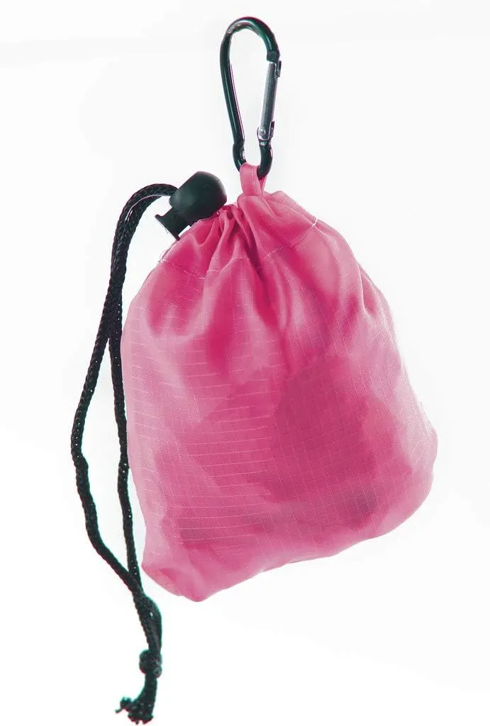 Mato & Hash Reusable Grocery Bags | Foldable w/Integrated String Pouch | Ripstop Nylon Tote