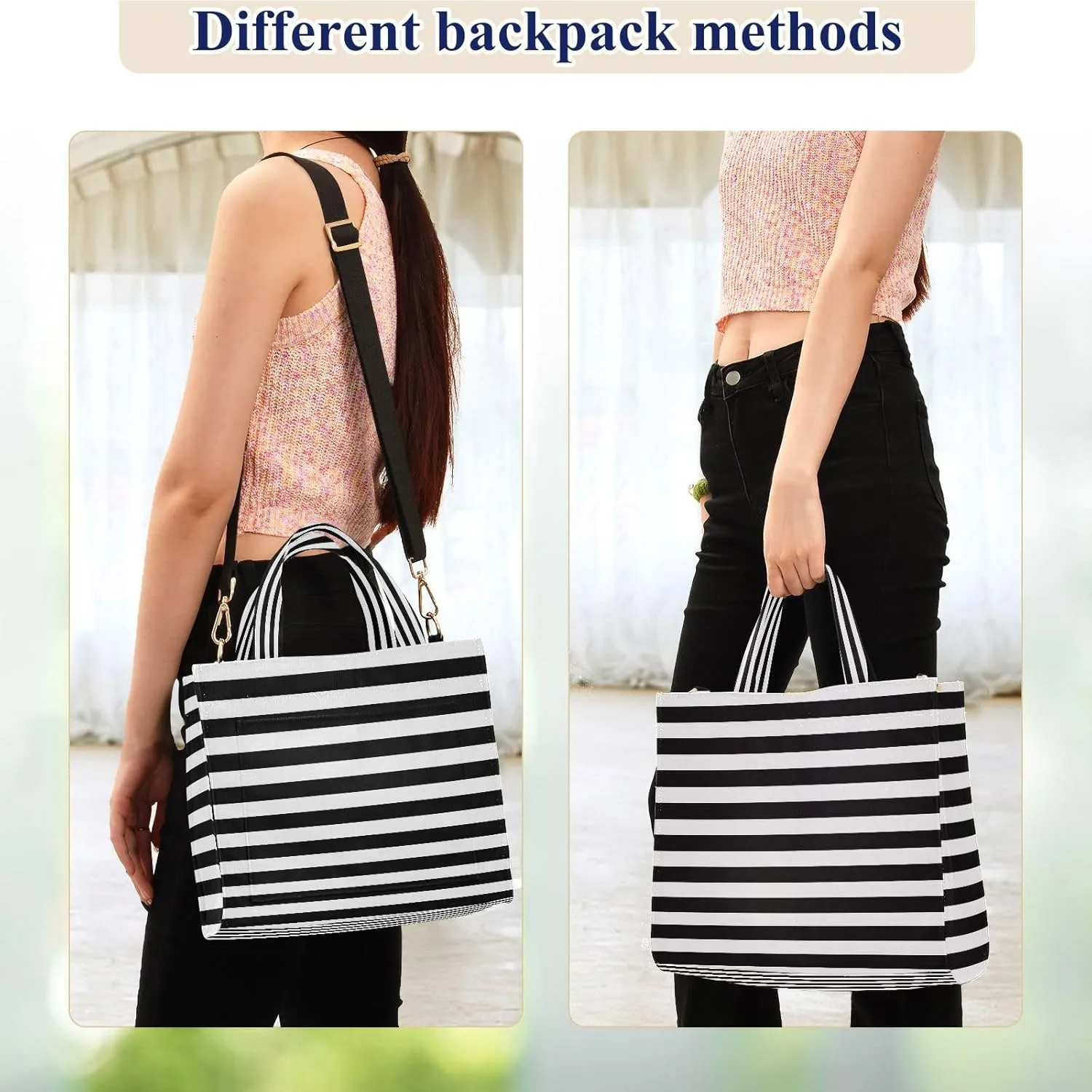 MCHIVER Tote Bag for Women Corduroy Crossbody Shoulder Purse Utility Totes for Trip Office Work 13.7 * 4.9 * 12.2 IN