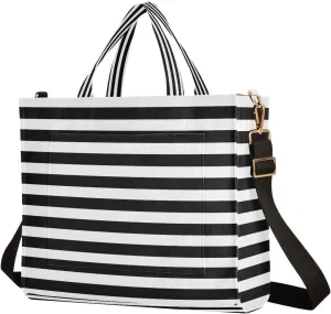 MCHIVER Tote Bag for Women Corduroy Crossbody Shoulder Purse Utility Totes for Trip Office Work 13.7 * 4.9 * 12.2 IN