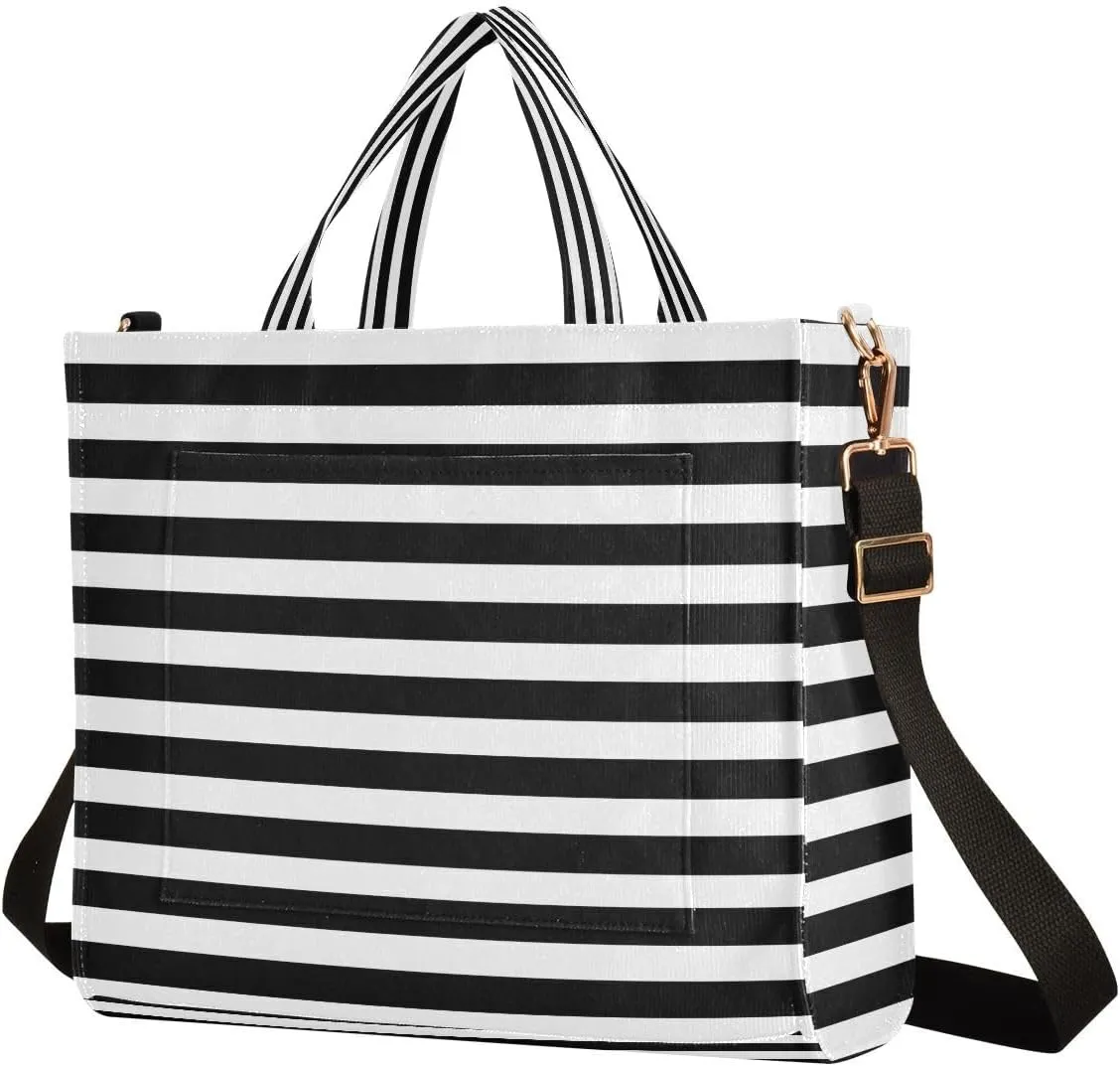 MCHIVER Tote Bag for Women Corduroy Crossbody Shoulder Purse Utility Totes for Trip Office Work 13.7 * 4.9 * 12.2 IN