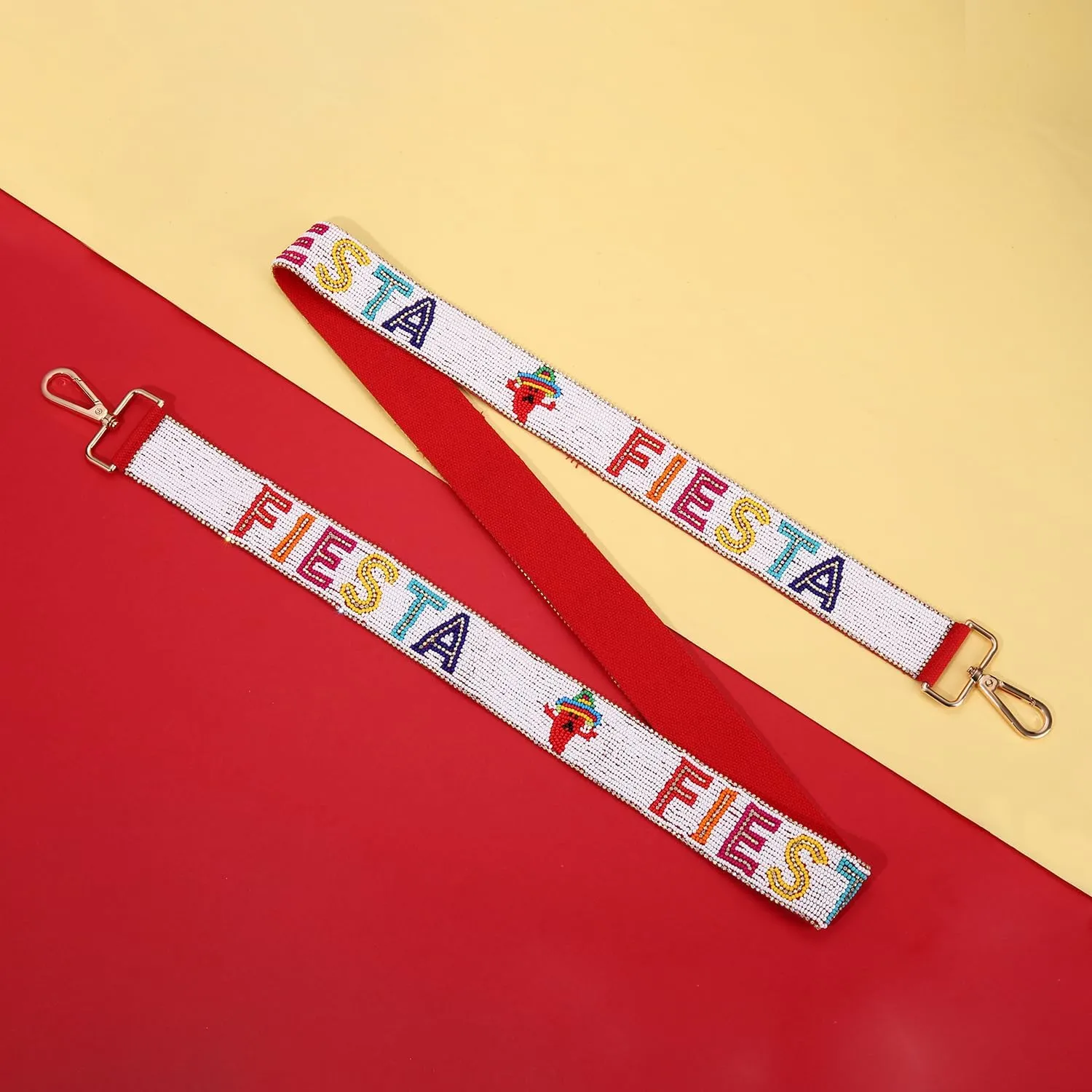 Mexican Purse Strap Beaded FIESTA Purse Strap Replacement Cinco De Mayo Crossbody Bag Straps Mexican Outfit Gifts Party Favors (Style F)