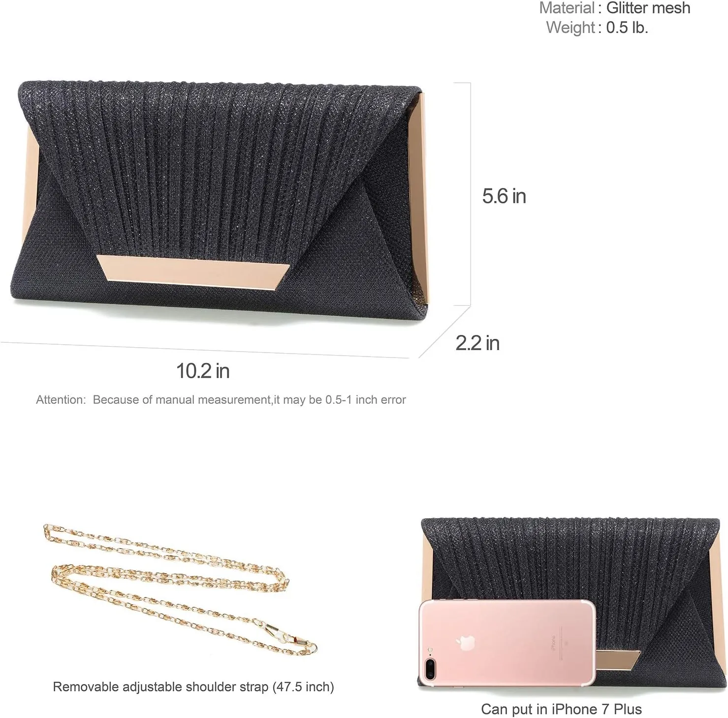 Mihawk Women's Clutch Purses and Bags - Evening Clutches and Handbags