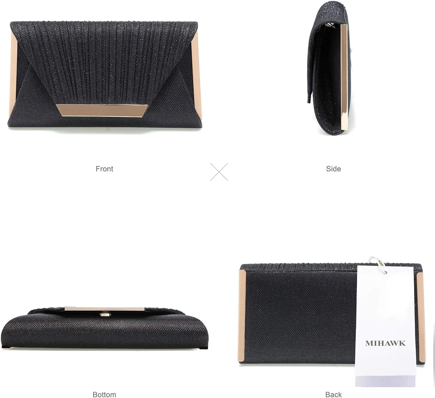 Mihawk Women's Clutch Purses and Bags - Evening Clutches and Handbags