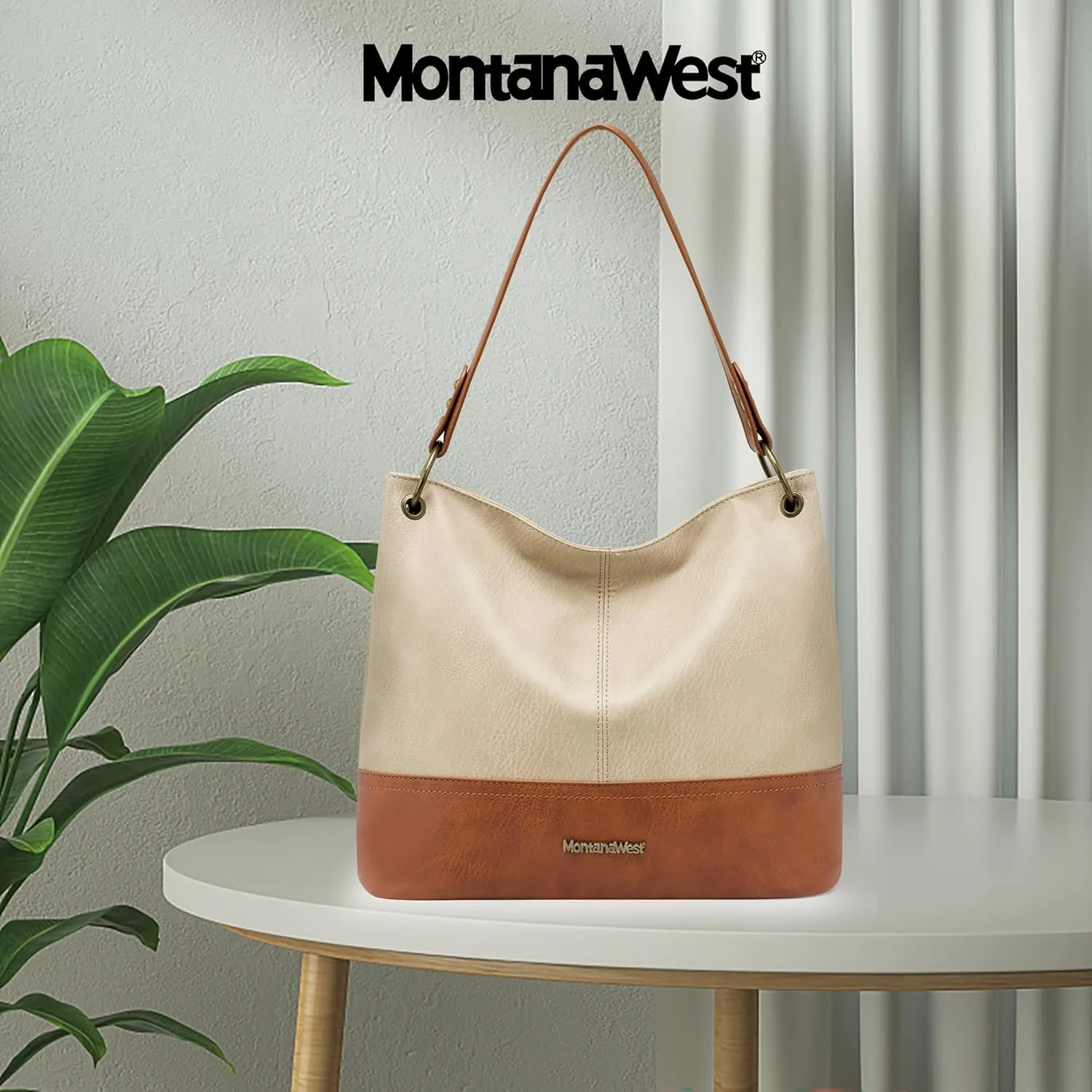 Montana West Purses for Women Hobo Shoulder Handbags with Zipper