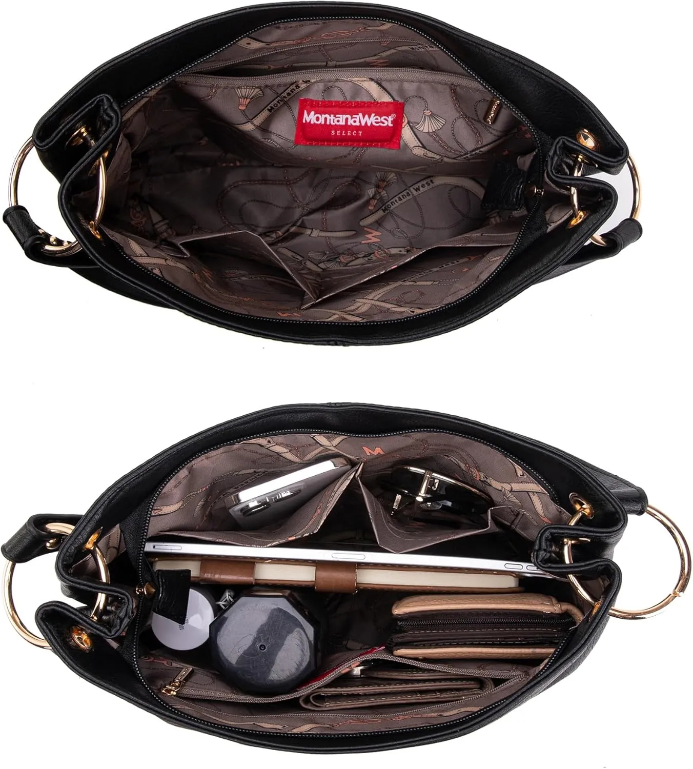 Montana West Purses for Women Hobo Shoulder Handbags with Zipper