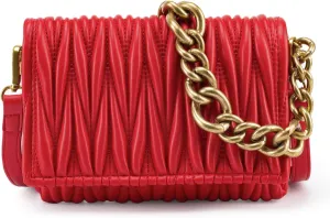 Montana West Quilted Handbags for Women Crossbody Bags Trendy Small Purses and Top Handle Handbags