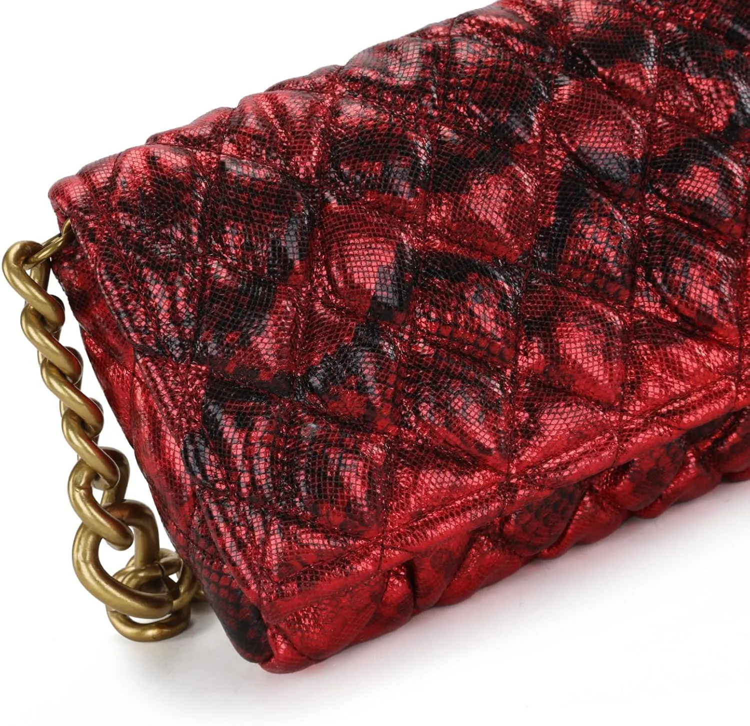 Montana West Quilted Handbags for Women Crossbody Bags Trendy Small Purses and Top Handle Handbags