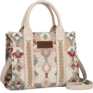 Montana West Wrangler Boho Tote Bag Aztec Top Handle Handbags and Purses Spring