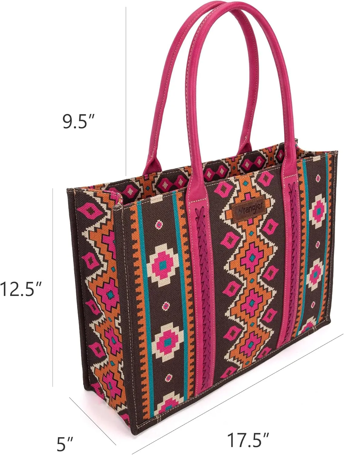 Montana West Wrangler Tote Bag for Women Western Shoulder Purses Boho Aztec Satchel Handbags