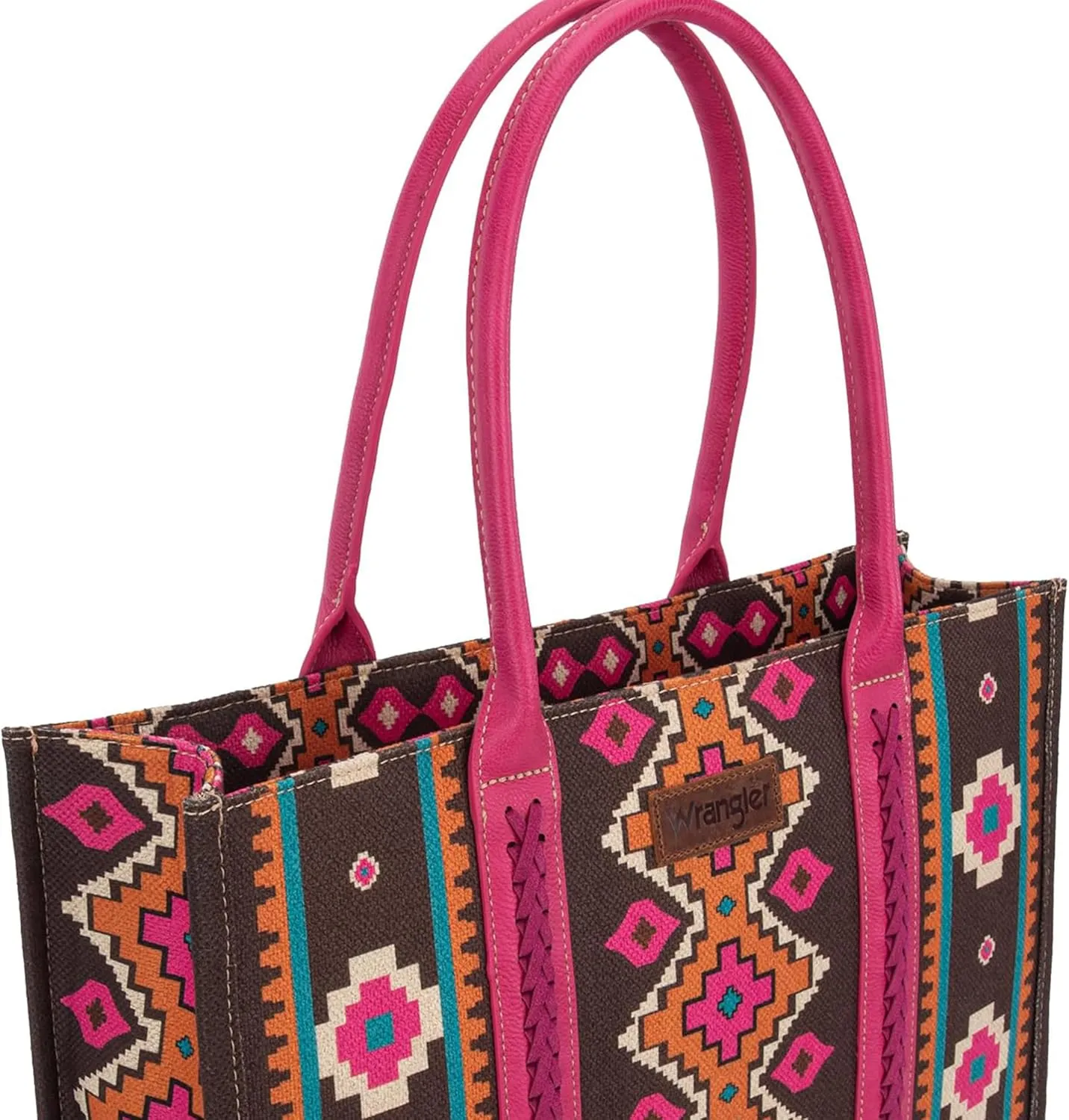 Montana West Wrangler Tote Bag for Women Western Shoulder Purses Boho Aztec Satchel Handbags