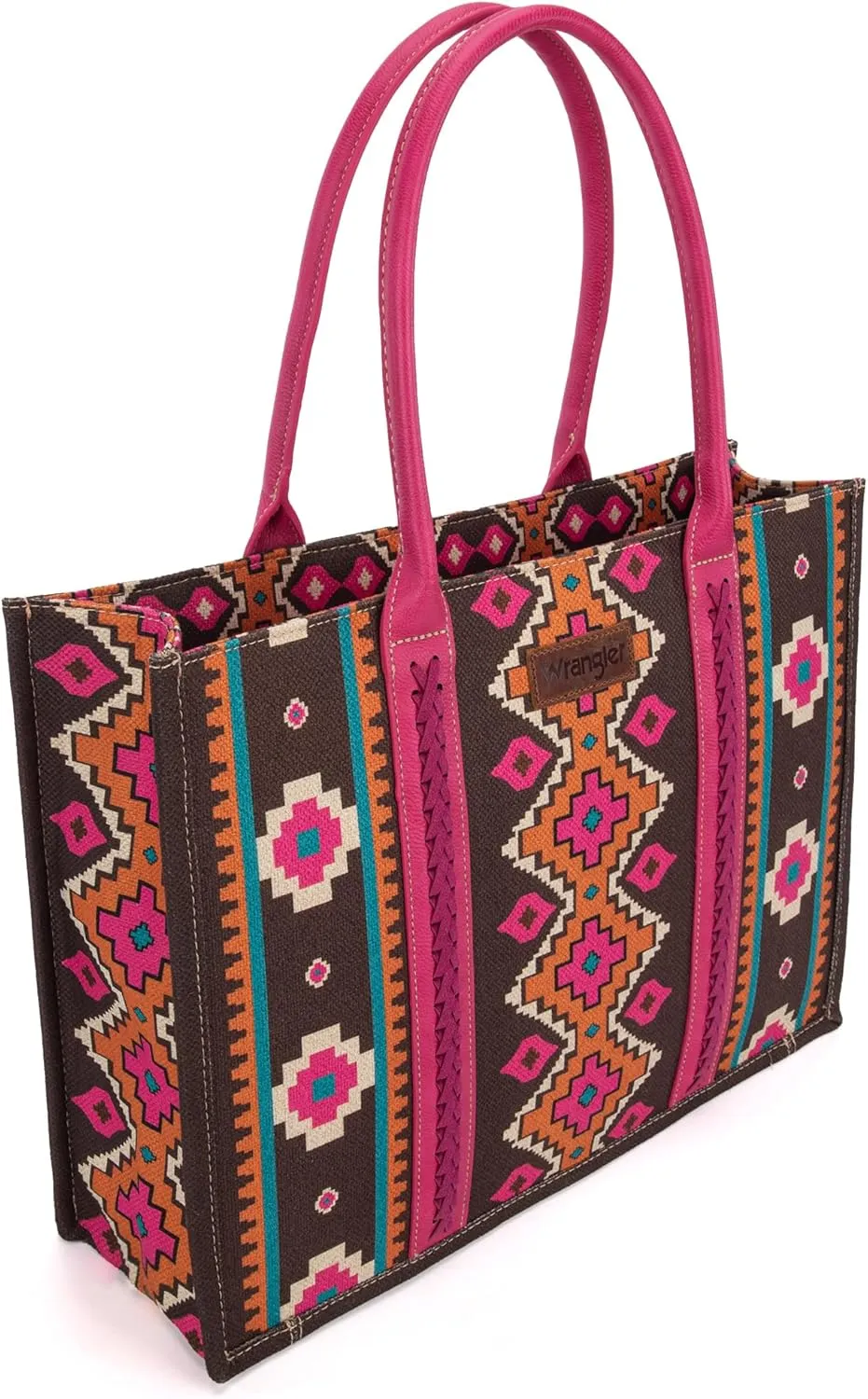Montana West Wrangler Tote Bag for Women Western Shoulder Purses Boho Aztec Satchel Handbags