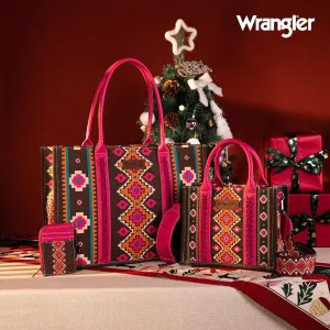 Montana West Wrangler Tote Bag for Women Western Shoulder Purses Boho Aztec Satchel Handbags