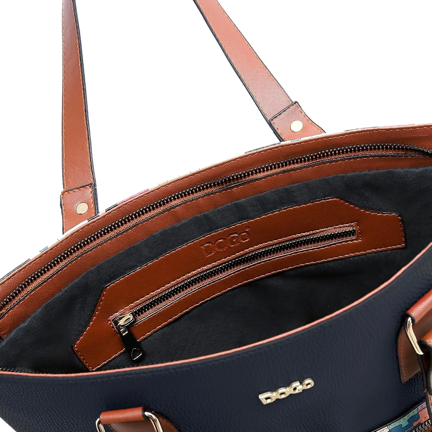 Multi Pocket Shoulder Bags for Women - Vegan Leather and Unique Design Handmade Womens Bags