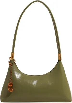 NEBIL Shoulder Bag for Women Small Vintage Shoulder Purse Handbags Retro Purse Cute Clutch Hobo Underarm Bag with 2 Straps