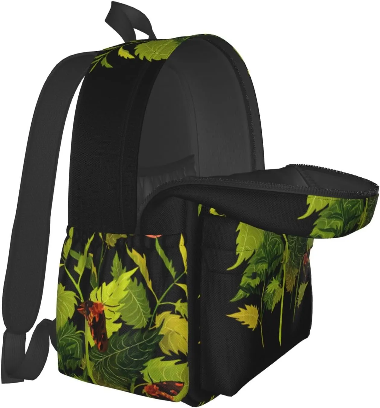 Nettle & Moths Laptop Backpack Shoulder Bag Laptop Pack Travel Backpacks Commuter Back Pack Casual Daypack Bags With Side Pockets