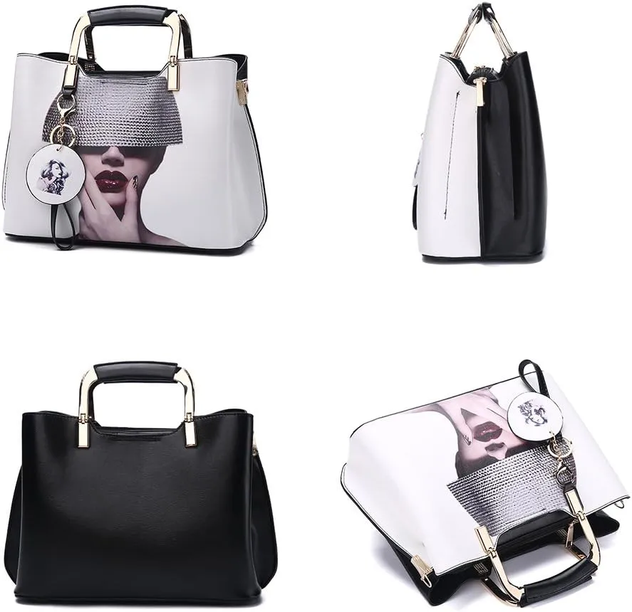 Nevenka Purses and Handbags for Women Top Handle Satchel Shoulder Bags Ladies Leather Totes…