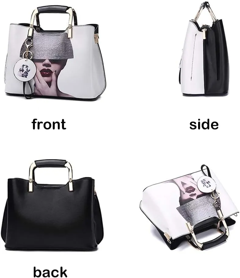 Nevenka Purses and Handbags for Women Top Handle Satchel Shoulder Bags Ladies Leather Totes…