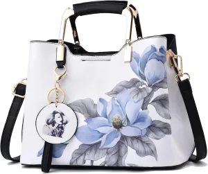 Nevenka Purses and Handbags for Women Top Handle Satchel Shoulder Bags Ladies Leather Totes…