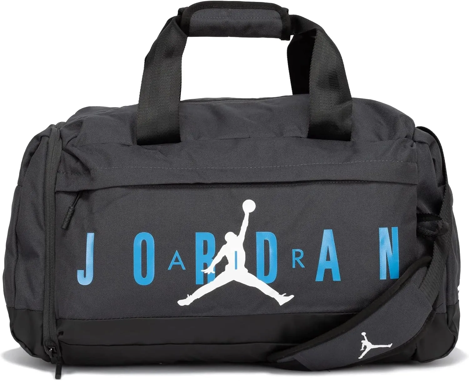 Nike Air Jordan Velocity Duffle Bag (One Size, Anthracite/Blue)