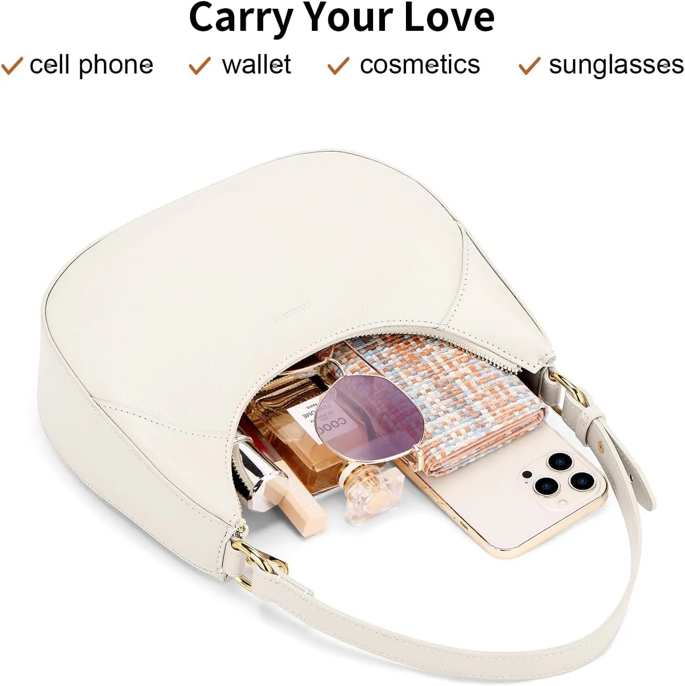 nuoku Hobo & Crescent Bags - Designer Handbags for Women