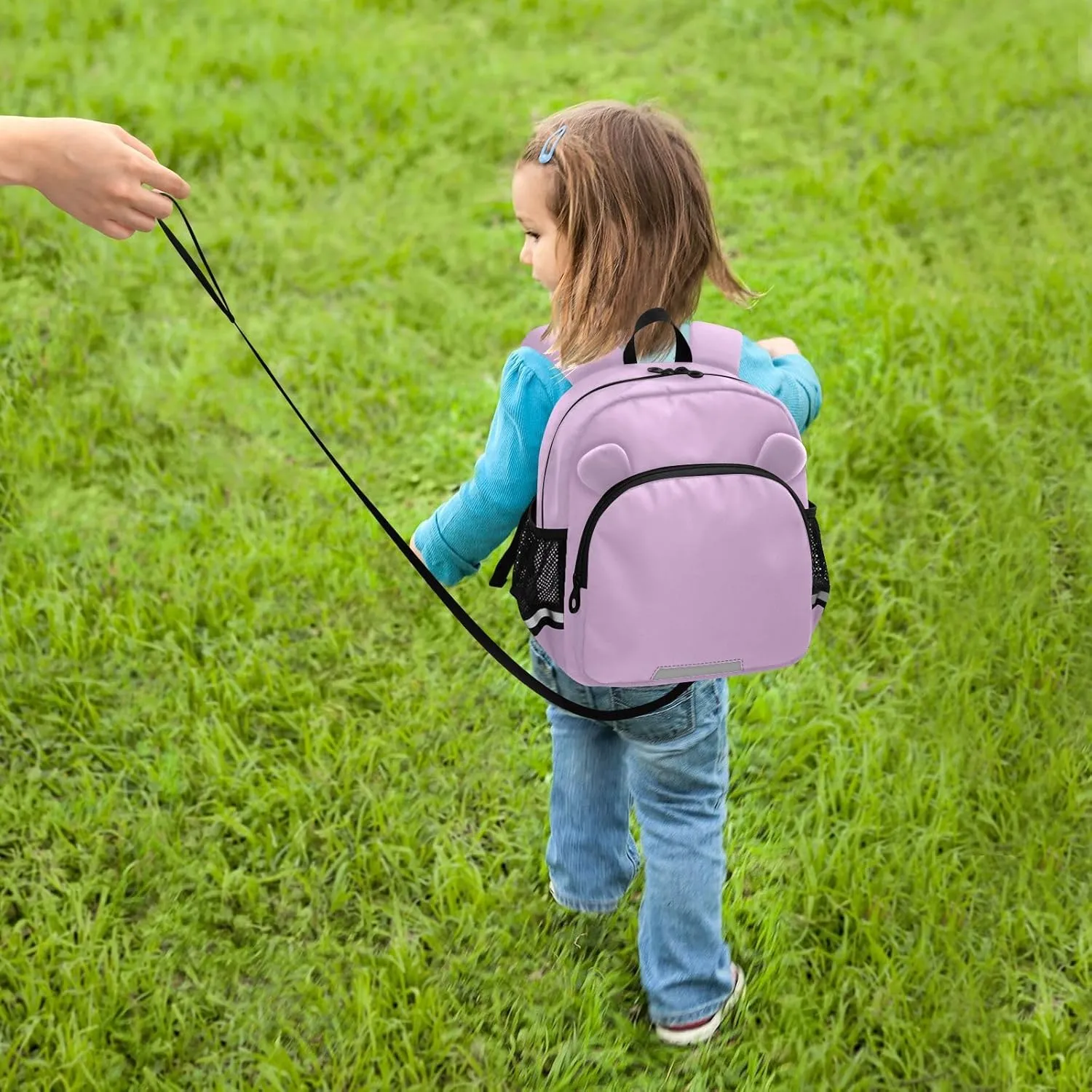 ODAWA Kid Backpacks Lilac Toddler Backpacks with Leash, Travel Backpack for Kids