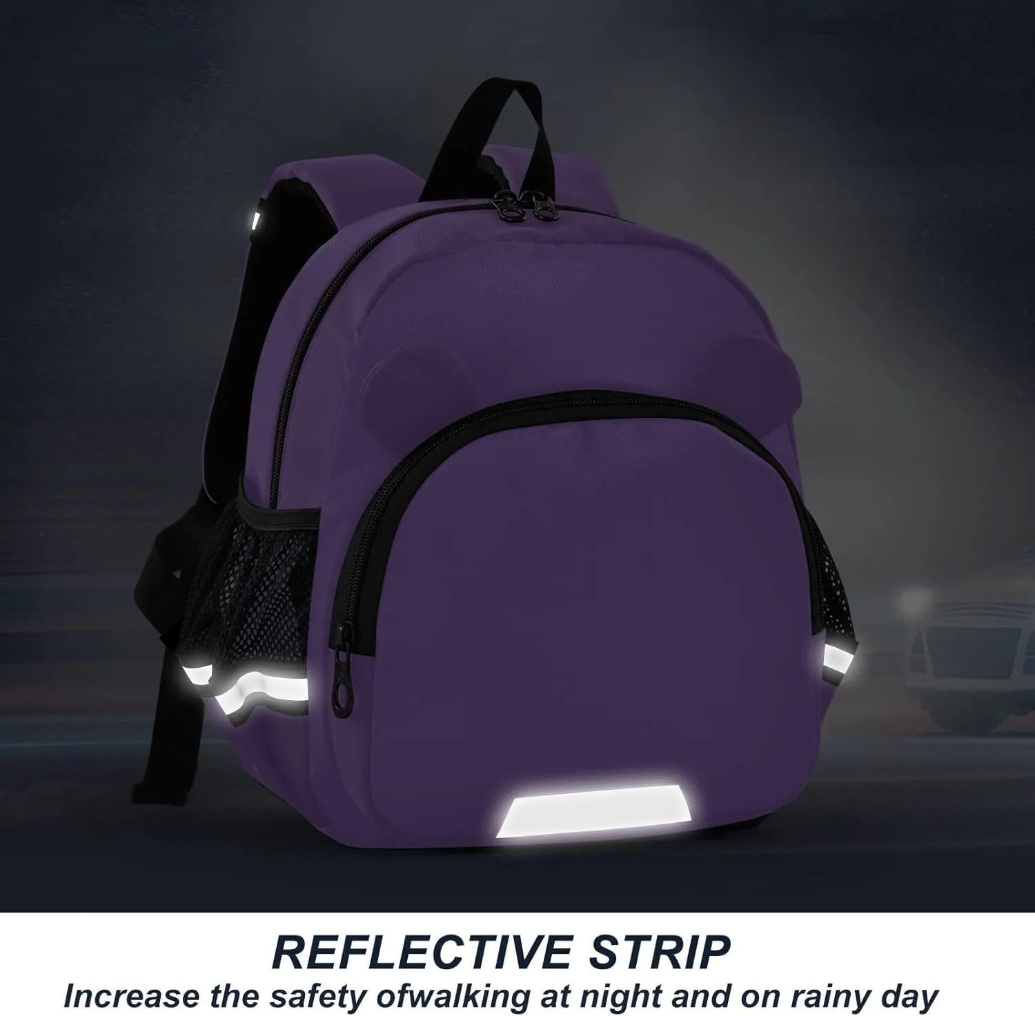 ODAWA Toddler Leash Backpacks Amethyst Kids' Backpacks, Toddler Backpack for Boys and Girls