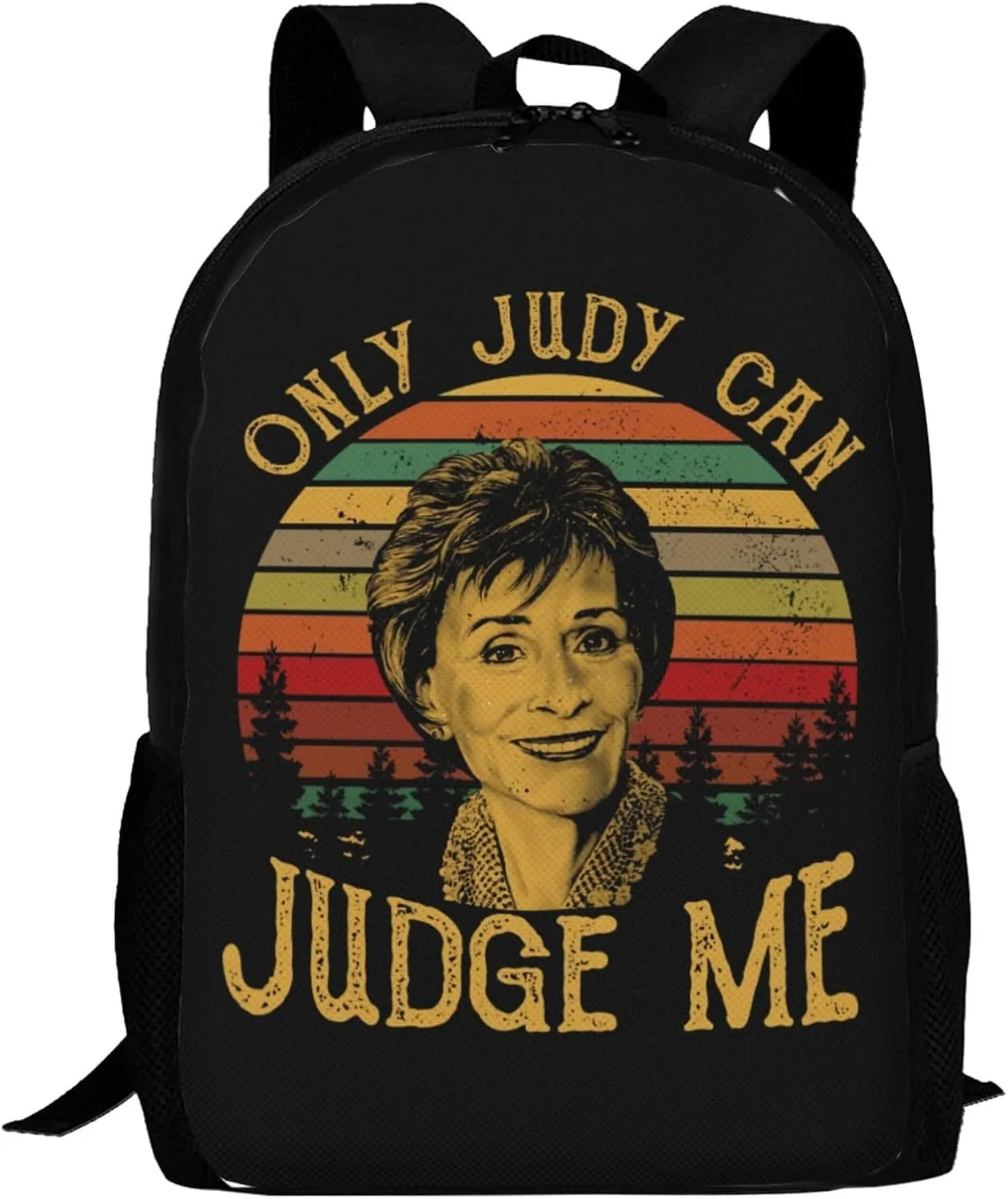 Only Judy Can Judge Me Backpack Lightweight Large Capacity Laptop Backpack Travel Backpacks for Unisex