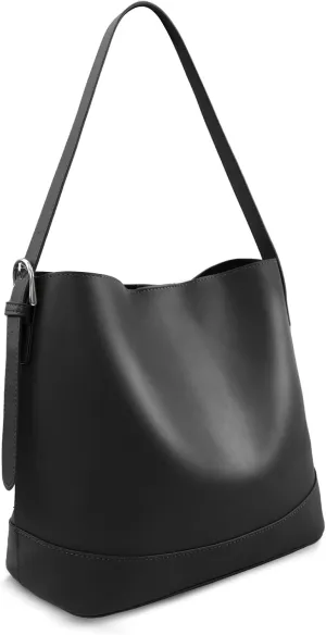 ORAD Bucket Bag,Women's Satchel Handbags Trendy,Leather Shoulder Purses for Women,Adjustable Strap