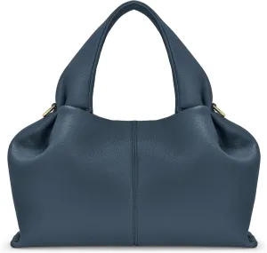 oscaurt Purses and Handbags for Women Trendy Dumpling Cloud Bag Chic PU Leather Tote Shoulder Bag with Removable Strap