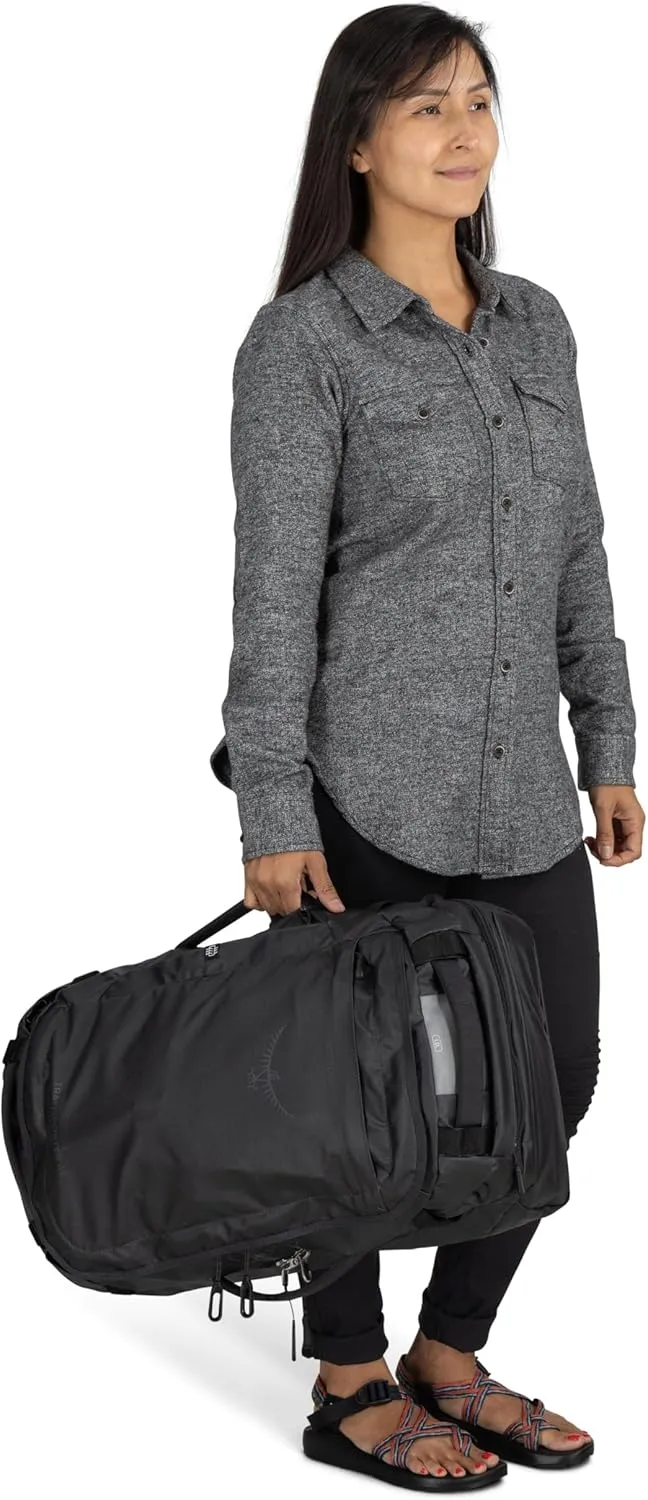 Osprey Transporter Squffel - Durable, Square Split Travel Duffel Bag