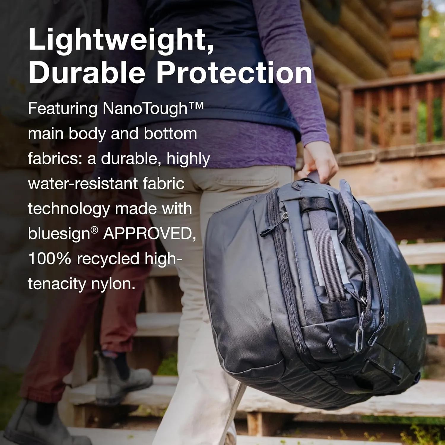 Osprey Transporter Squffel - Durable, Square Split Travel Duffel Bag