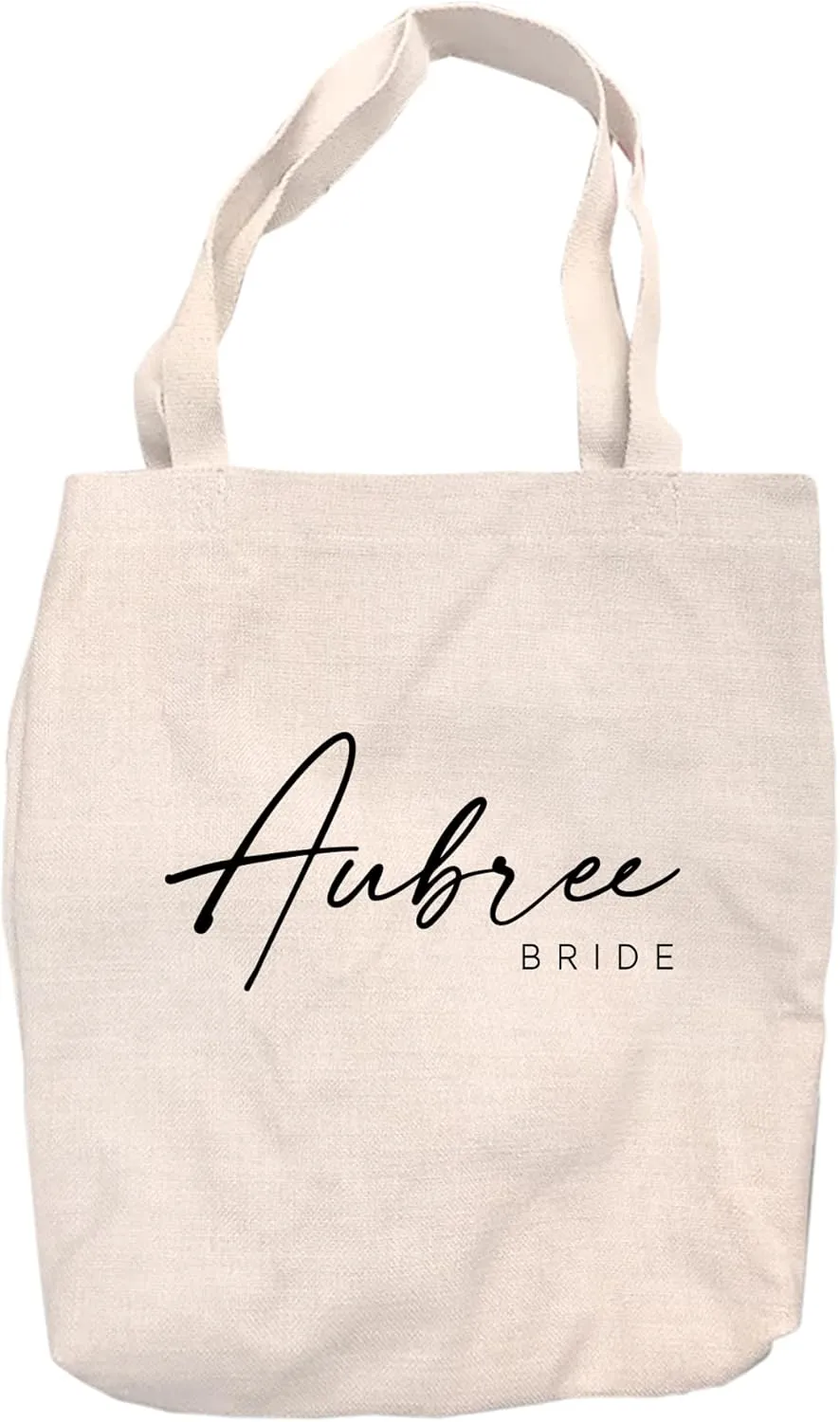 Pattern Pop - Personalized Bridesmaid Tote Bag-Graphic Canvas Tote Bag- Personalized Carry- All Great for Gifting- 14.5”x16”