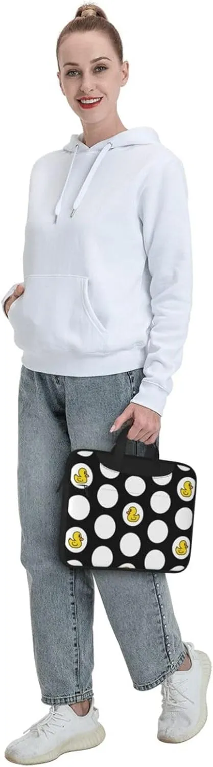 Pet French Bulldog Laptop Bag Classic Slim Briefcase Messenger Bag, Spacious, Ergonomic