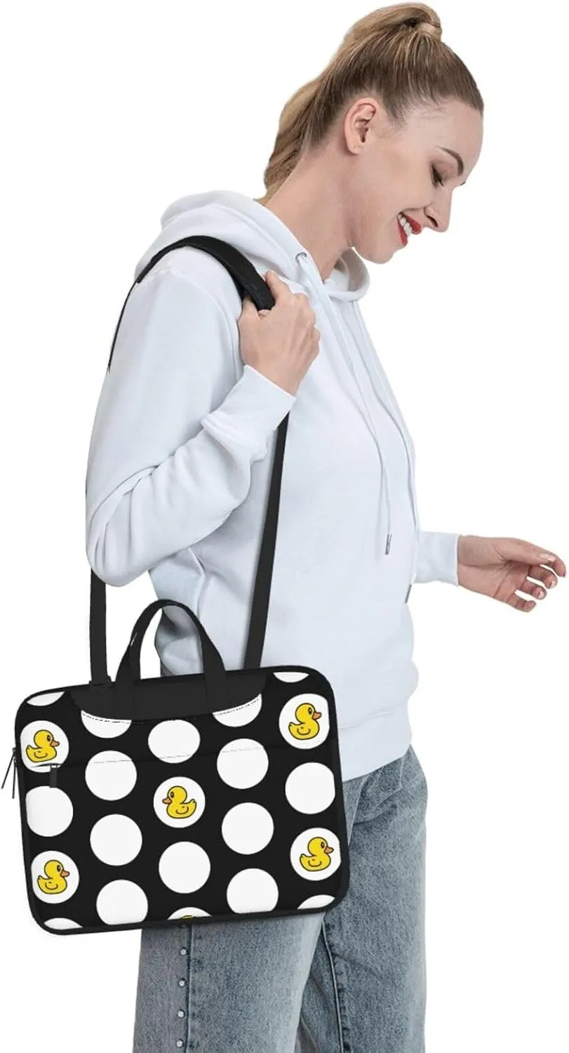 Pet French Bulldog Laptop Bag Classic Slim Briefcase Messenger Bag, Spacious, Ergonomic