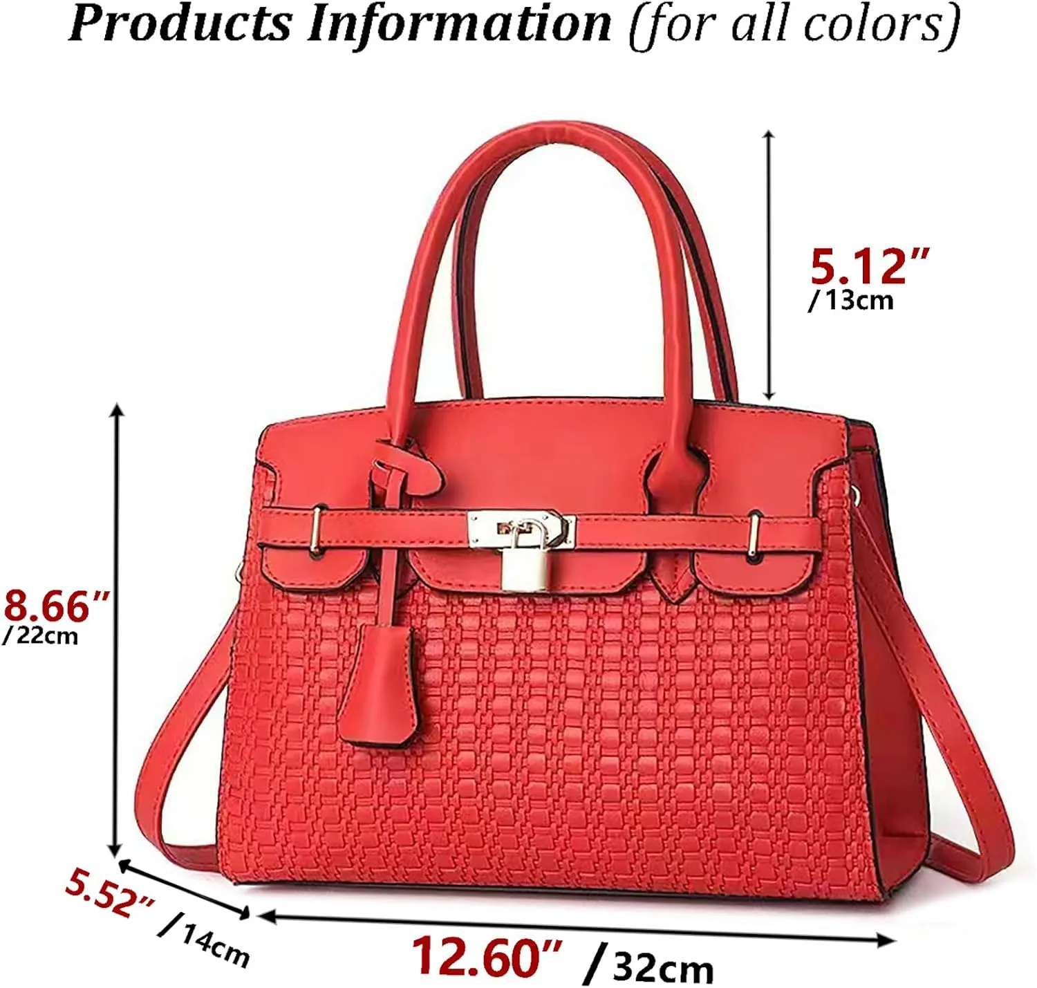 PORT&LOTUS Womens Top-handle Leather Handbags Totes Purses for Women Satchel Shoulder Bag for Ladies