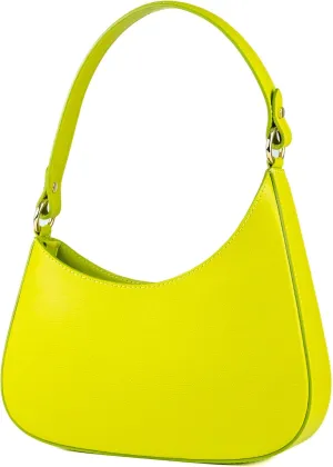 Premium Italian Leather Handmade in Florence, Italy. Small Handbags for Women with Detachable Strap Made in Italy