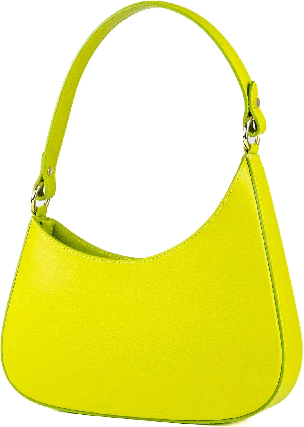 Premium Italian Leather Handmade in Florence, Italy. Small Handbags for Women with Detachable Strap Made in Italy