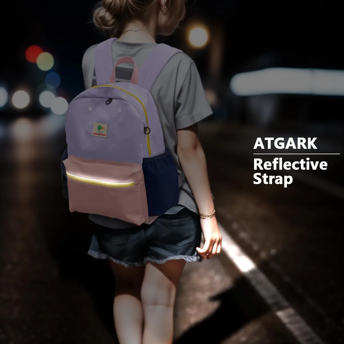 Preschool Toddler Mini Backpack For Boys & Girls - Small, Multi-Purpose School & Travel Bag, 11" H, Ages 1-3