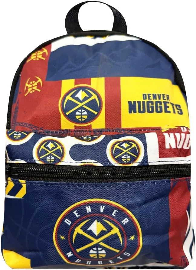 Pro Specialties Group Denver Nuggets Mini Backpack adult bag, perfect for women. Ideal small backpack Waterproof, and trendy