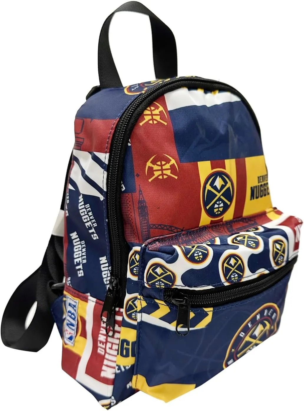 Pro Specialties Group Denver Nuggets Mini Backpack adult bag, perfect for women. Ideal small backpack Waterproof, and trendy