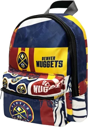 Pro Specialties Group Denver Nuggets Mini Backpack adult bag, perfect for women. Ideal small backpack Waterproof, and trendy