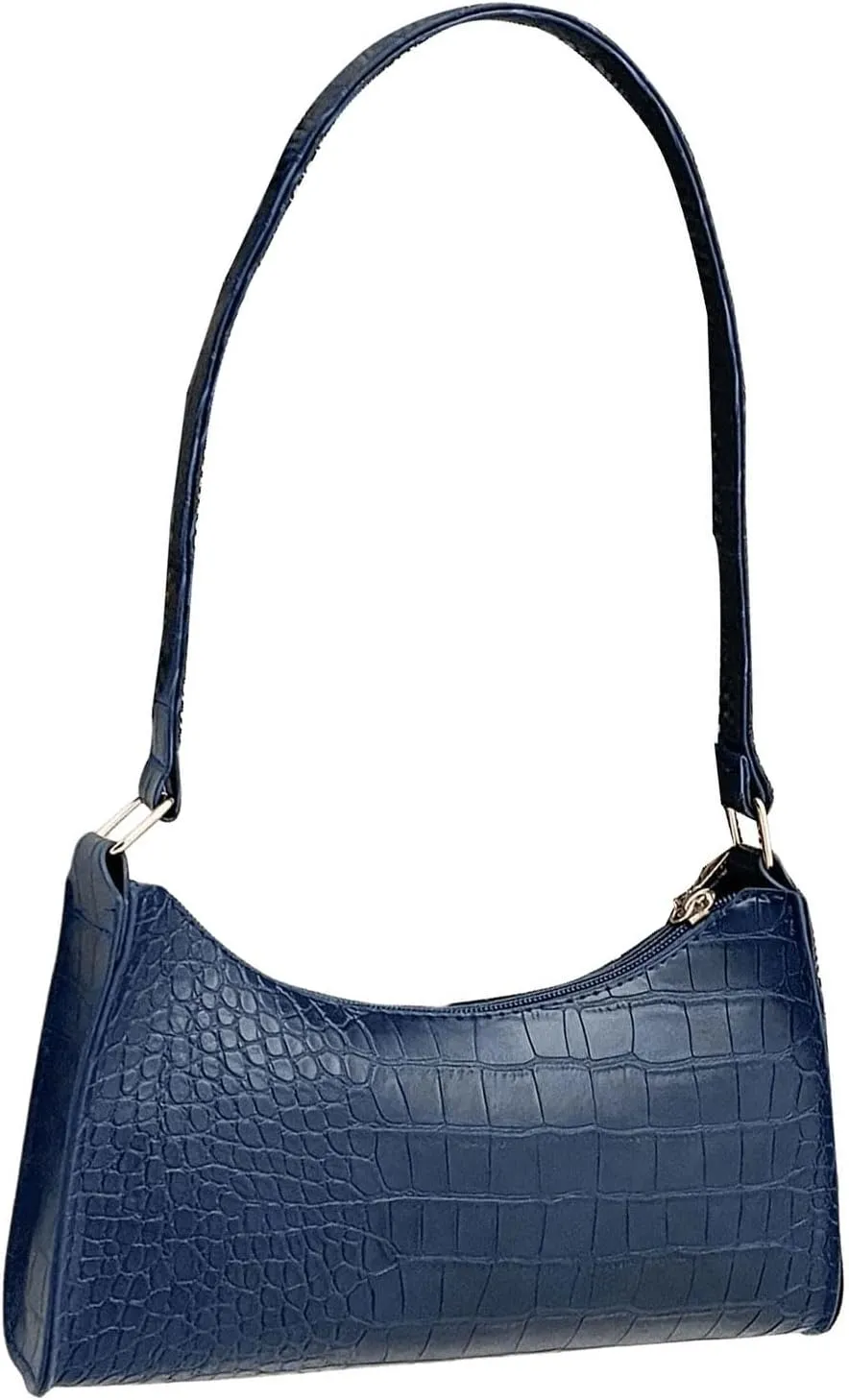 QWINEE Women's Artificial Patent Leather Tote - Square, Satchel, Ladies Shoulder Totes, Crossbody Bags