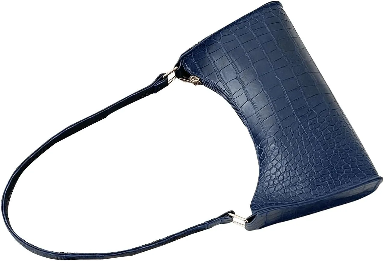 QWINEE Women's Artificial Patent Leather Tote - Square, Satchel, Ladies Shoulder Totes, Crossbody Bags