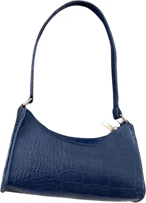 QWINEE Women's Artificial Patent Leather Tote - Square, Satchel, Ladies Shoulder Totes, Crossbody Bags
