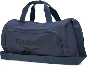 Reebok Duffle Bag – Gym Bag for Women & Men, Carry On and Overnight Duffle for Travel & Fitness, Size Small, Easton Blue