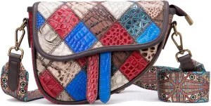Saddle Bag Purses for Women Shoulder Bag Clutch Vintage Satchel Handbags Small Crossbody Bag