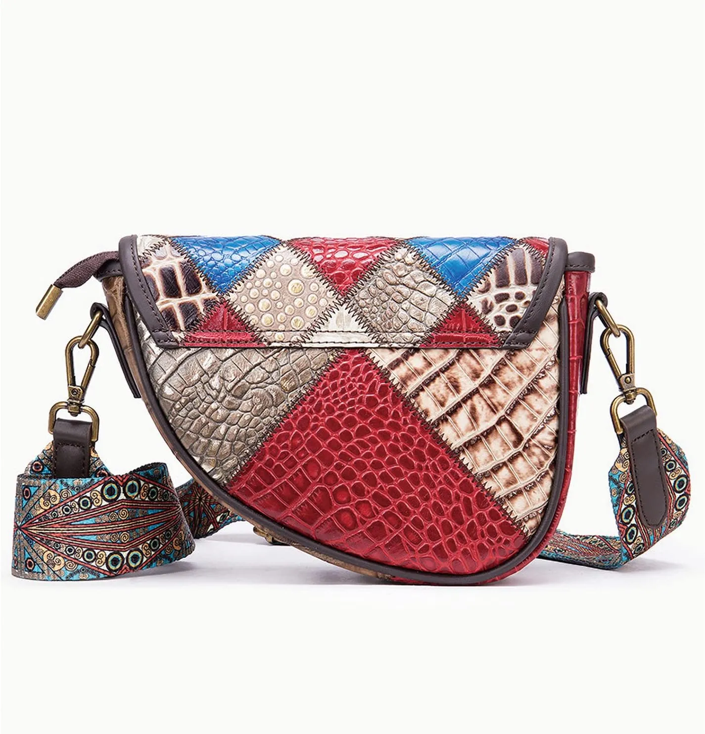 Saddle Bag Purses for Women Shoulder Bag Clutch Vintage Satchel Handbags Small Crossbody Bag