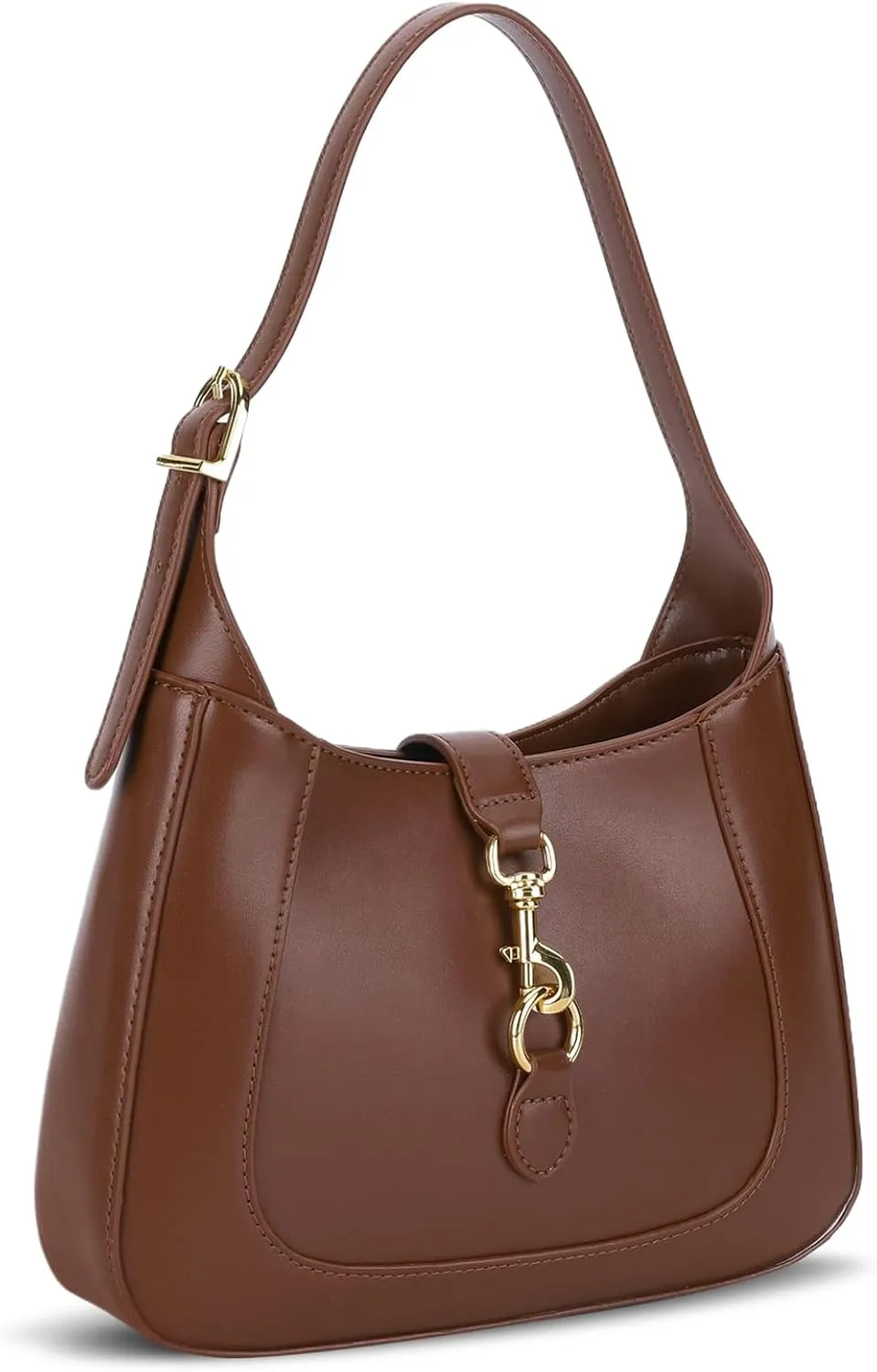 Shoulder Bag Small Shoulder Purses Adjustable Strap Vegan Leather Cute Trendy Hobo Handbags for Women