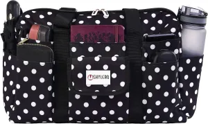 SHYLERO Nurse Bag with 21 Pockets - Big, Waterproof Medical Utility Tote for Daily Use