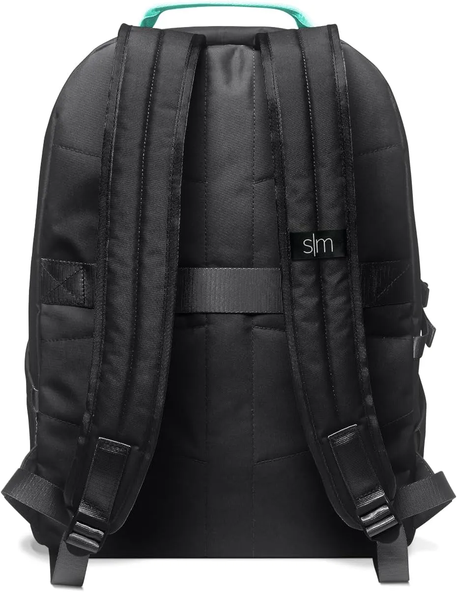 Simple Modern Ellis Backpack for School | Elementary Middle and High School Bookbag for Kids and Teens | Girls and Boys | Dude Perfect Classic Logo